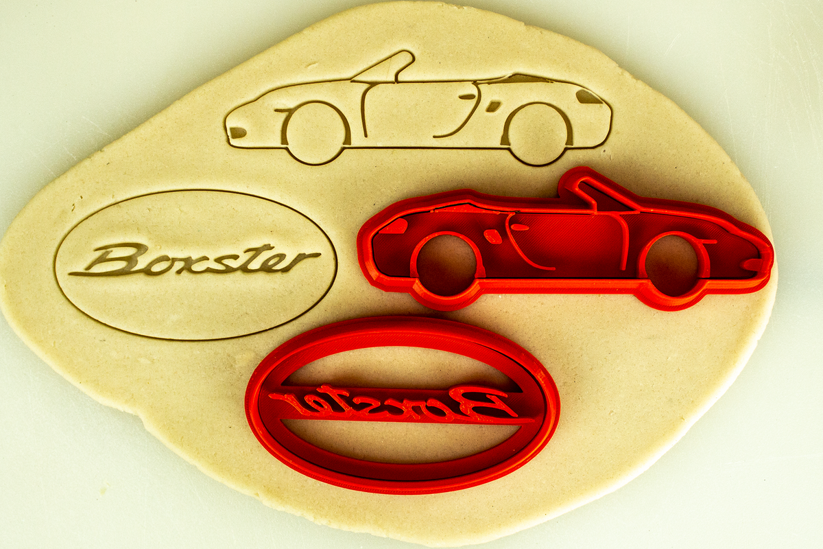 Porsche Boxster 986 Gen 1 Cookie Cutter Set