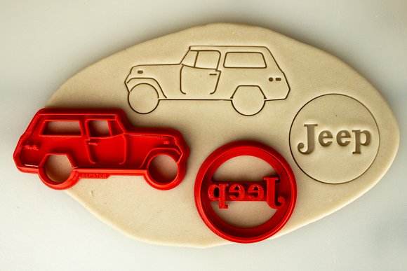 Jeep Jeepster Commando Cookie Cutter Set