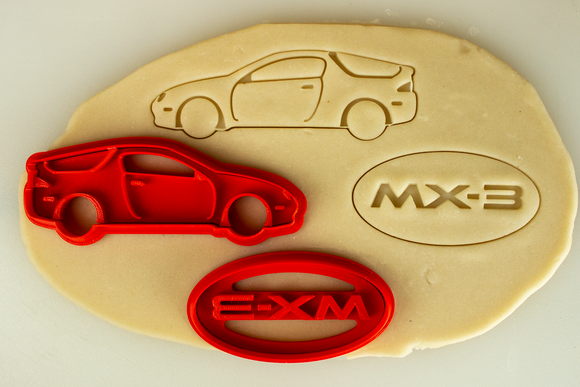 Mazda MX-3 MX3 AZ-3 Cookie Cutter Set