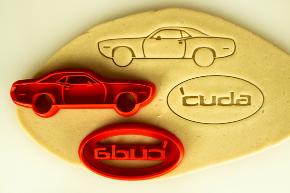 Plymouth Barracuda Cookie Cutter Set