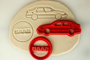 Saab 9000 Cookie Cutter Set