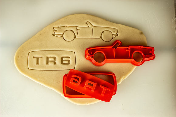 Triumph TR6 Cookie Cutter Set