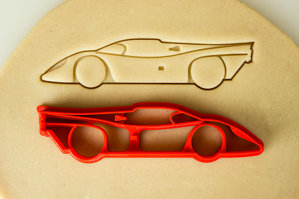 Porsche 917 Race Car Cookie Cutter