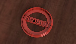 International Harvester Scout 2 Logo Cookie Cutter