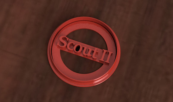 International Harvester Scout 2 Logo Cookie Cutter