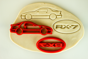 Mazda RX-7 FC Cookie Cutter Set