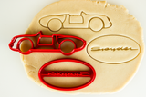 Porsche 550 Spyder Cookie Cutter Set