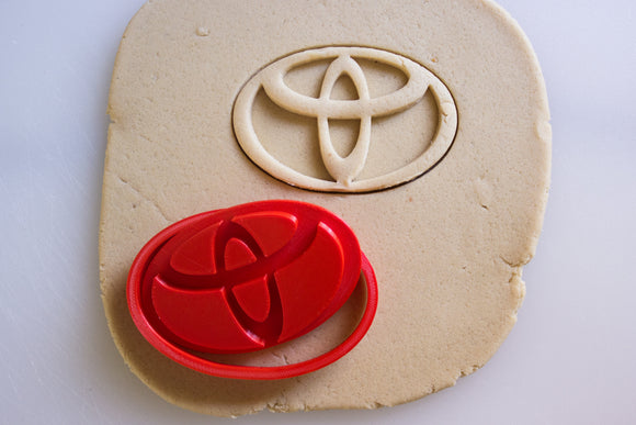 Toyota Logo Badge Emblem Cookie Cutter